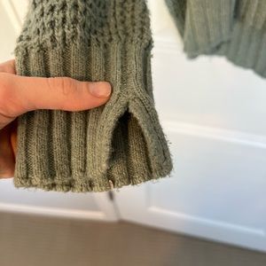 Sage green sweater